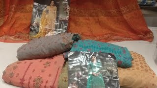Top Indian  Brand Hansa 3 piece!! Original indian katan orna/ Poroshmonisaree, Benaroshipolli,Mirpur