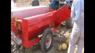 Yıkamalı Kabak Hasat Makinası TR 1100 Şimşek Makina