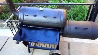 Гриль Смокер мангал з газового балона Grill Smoker BBQ gas bottle