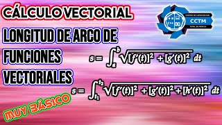 ???? Longitud de arco con funciones vectoriales | Geogebra | ¡Muy básico!|Cálculo Vectorial