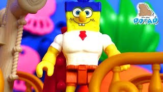 Губка Боб Квадратные Штаны SpongeBob  Видео для Детей #Миньоны #Мультики с игрушками! Пираты