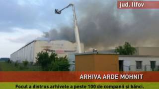 Focare ard încă mocnit la arhiva din Dărăști