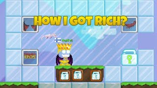 How i got rich? (Story time) | Growtopia