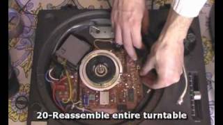 How To Replace a Stylus Lamp (TECHNICS 1210-1200) with LED dj MOD
