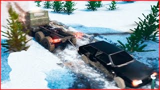 СПАСАЕМ БЛАТНОГО РЭКЕТИРА НА ДЕВЯТКЕ С ЗИМНЕЙ ЛОВУШКИ! SPIN TIRES