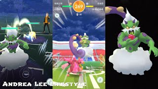 《Pokemon GO》傳說三雲神「龍捲雲」不適合挑戰對戰聯盟 GO Battle 與 隊長PVP挑戰トルネロス Tornadus