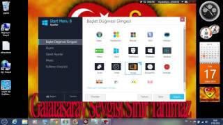 windows 7-8 başlat menüsü simgesi degiştirme
