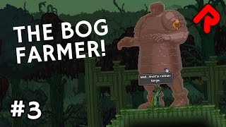 The Bog Farmer: Our First Crops! | Let's Play Starbound Frackin' Universe mod ep 3