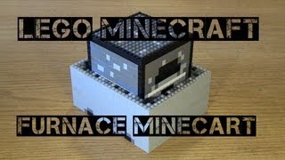 Lego Minecraft Furnace Minecart