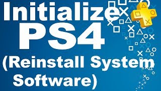 Как Переустановить прошивку на PS4 | How to Initialize (Reinstall System Software)