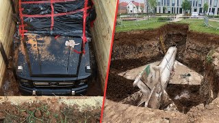 10 НЕВЕРОЯТНЫХ ВЕЩЕЙ, ЗАКОПАННЫХ ЛЮДЬМИ НА ЗАДНЕМ ДВОРЕ