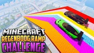 RACEAUTO REGENBOOG RAMP CHALLENGE - Minecraft Mod Challenge