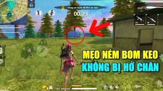 Free Fire | Mẹo Ném Bom Keo Không Bị Hở Chân Ở Địa Hình Xấu l Lão Gió