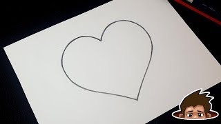 How to Draw a Perfect Heart Step by Step for Kids | Art for Kidz TV
