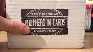 Brothers in Cards Gold Box Football! January 2020! ** Top Rookie Hit! **
