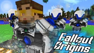 Modular POWER ARMOR! Minecraft FALLOUT ORIGINS #12 ( Minecraft Roleplay SMP )
