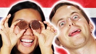 Americans Try Thai Sweets