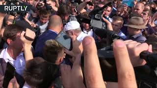 Жириновский подрался на несанкционированном митинге на Пушкинской площади — видео