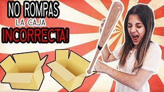 NO ROMPAS LA CAJA INCORRECTA - ROMPO MI MAQUILLAJE!! :(