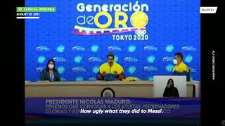 'They use him, become multimillionaires and kick him' - Maduro blasts Barca for Messi's departure