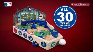 MLB Wooden Pinball Baseball (MLB803) – Introduction (60 seconds, English)