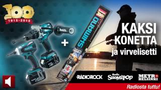 Makita 100-vuotis juhlatarjous - radiomainos