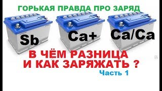 Типы аккумуляторов (АКБ). В чём разница и как правильно заряжать по ГОСТ,