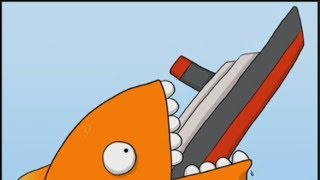 Симулятор маленькой рыбки Ешь и расти Яркая игра мультик для детей Симулятор маленькой рыбы