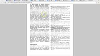 HOW TO ANALYZE JOURNAL ARTICLES: Pivot Article Analysis