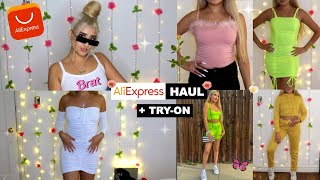 ALIEXPRESS HAUL + TRY ON ♡ #2 | CLOTHING HAUL | CUTE BADDIE MUST HAVES!