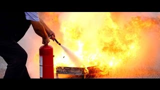 В центре специальной подготовки, провели тренинг " Пожарная безопасность".