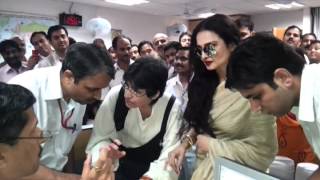 Rekha in Parliament