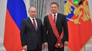 ПУТИН ОБЪЯВИЛ МИЛЛЕРА БОЕВЫМ СТАХАНОВЦЕМ РОССИИ