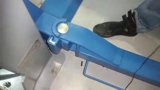 "Секретный гараж". Подъемник-первый запуск.