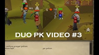 Duo PK Video #3 - Maxed Zerker - AGS Rune Pure - Massive Hits