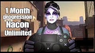1 month progression (Nacon Unlimited )Fortnite highlights ( NL )
