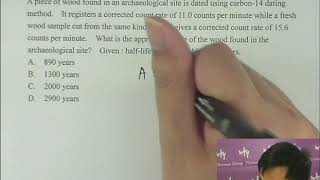 Herman Yeung - HKDSE Physics - PP 2015/IA/Q33 (題型︰E03) (Radioactivity nuclear energy 放射現象和核能)