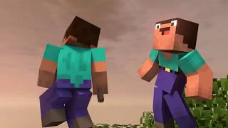 Мультик  майнкрафт  Hypixel какда Стив и Алекс читеры