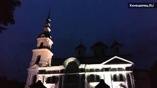 Колокольный звон во время Крестного хода, г.Кинешма