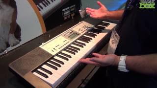 Casio: синтезатор с семплированием через микрофон CTK-2400 на Summer NAMM Show 2014