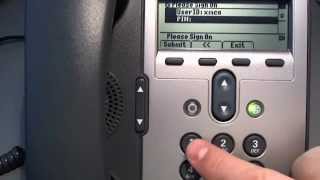 Extension Mobillity Cisco 7911