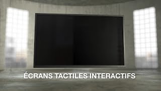 Écrans Tactiles Interactifs 4K UHD OPTOMA