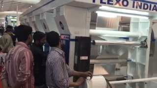 Rotogravure printing machine shaftless
