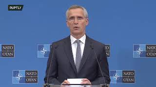 LIVE: Stoltenberg holds press conference following second day of North Atlantic Council meeting