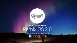Remix OS 2.0 Guida all'installazione su pendrive USB 2.0 con PC Windows