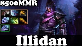 Dota 2 - Illidan 8500 MMR Plays Anti-Mage vol 7 - Ranked Match Gameplay