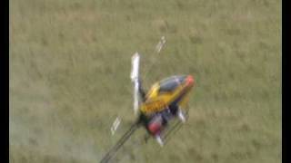 Trex 700 Crash - "Best save I've ever seen!"