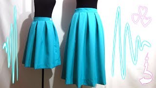 Юбка в складку из габардина Мама и Дочка HAND MADE ручная работа diy
