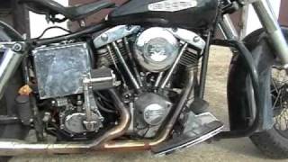 Shovelhead kick start (engine is cold)