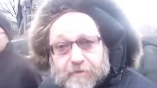 Реакция проплаченных бомжей на георгиевскую ленту МОСКВА 1Марта 2015 ПЕРЕЗАЛИВ